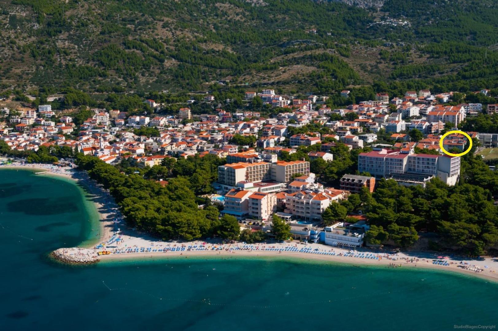 Ruza&Nikolina "1" Apartmani - Baska Voda Luaran gambar